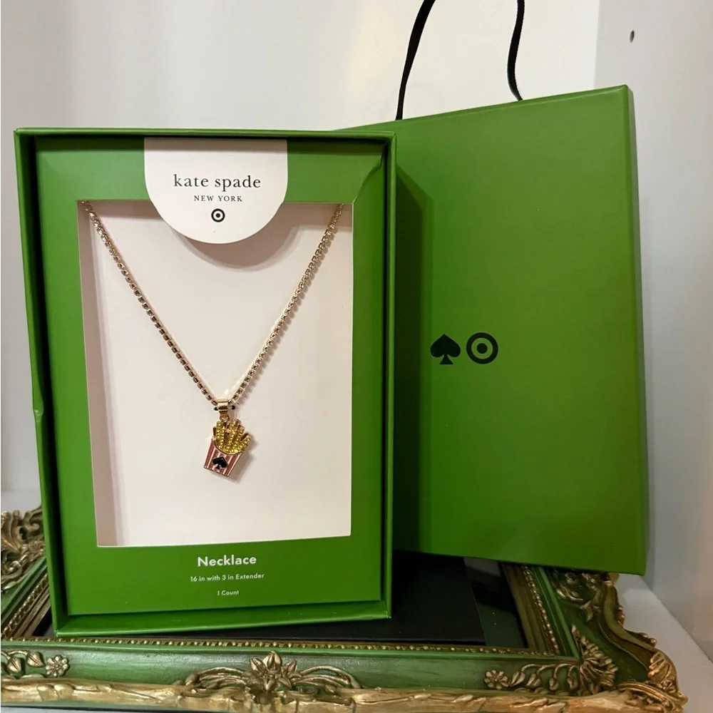Kate Spade French Fry Necklace - Picture 3 of 5